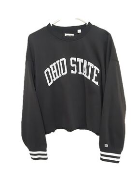 Ohio State Cutoff Sweatshirt Womens Large